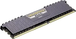 وحدة ذاكرة سطح المكتب Corsair Vengeance LPX 16 جيجابايت (1 × 16 جيجابايت) DDR4 3000 ميجاهرتز C16 XMP 2.0 عالية الأداء - أسود