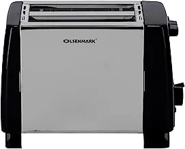 Olsenmark 2-Slice Bread Toaster 800 W OMBT2398 Silver/Black