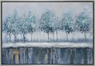 Crestview Collection Joud Winter Framed Wall Painting