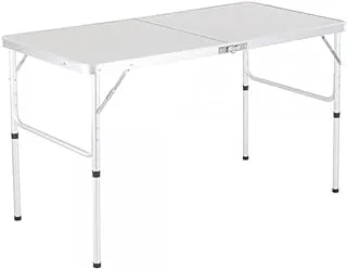 Al Rimaya Folding Table, 120 cm x 60 cm x 35/67 cm Size, Gray
