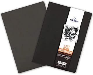 Canson A4 Inspiration Black Sketch ?Art Book, 21 cm x 29.7 cm Size