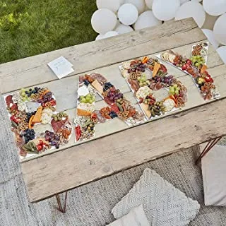 Ginger Ray Hello Baby White Grazing Board & Tent Sign