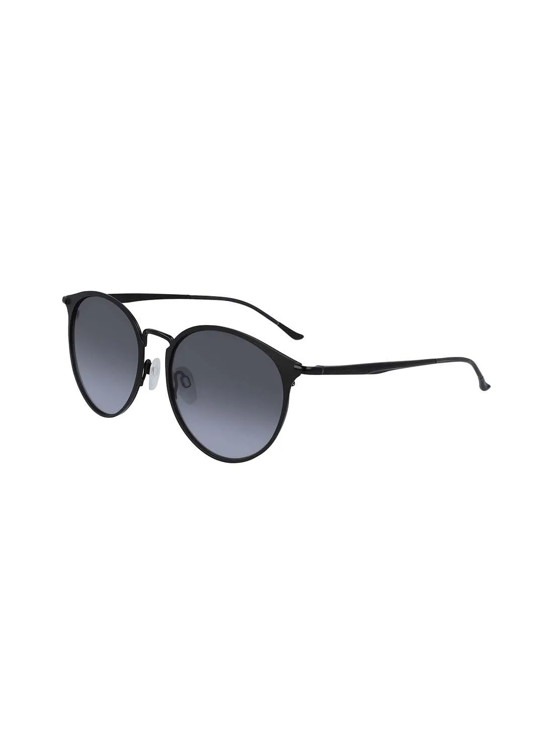 Donna Karan Full Rim Metal Round Sunglasses DO100S 5418 (001)