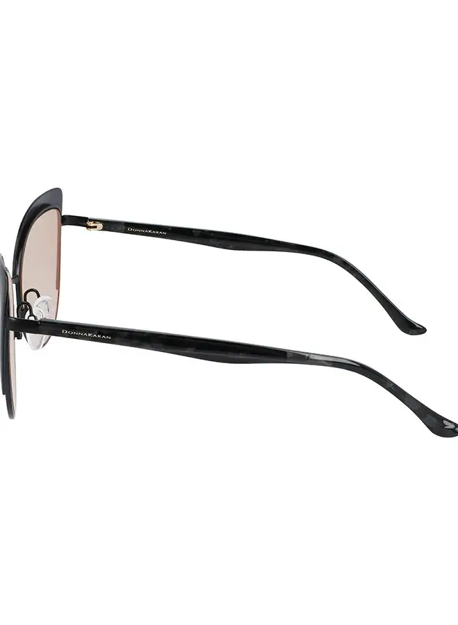 Donna Karan Women's Cat Eye Sunglasses - 43943-002-5517 - Lens Size: 55 Mm