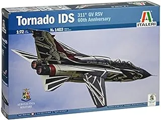 طائرة Italeri 1403 1/72 Scale Tornado IDS 60th Anniversary 311 GV RSV 1 72 Aircraft