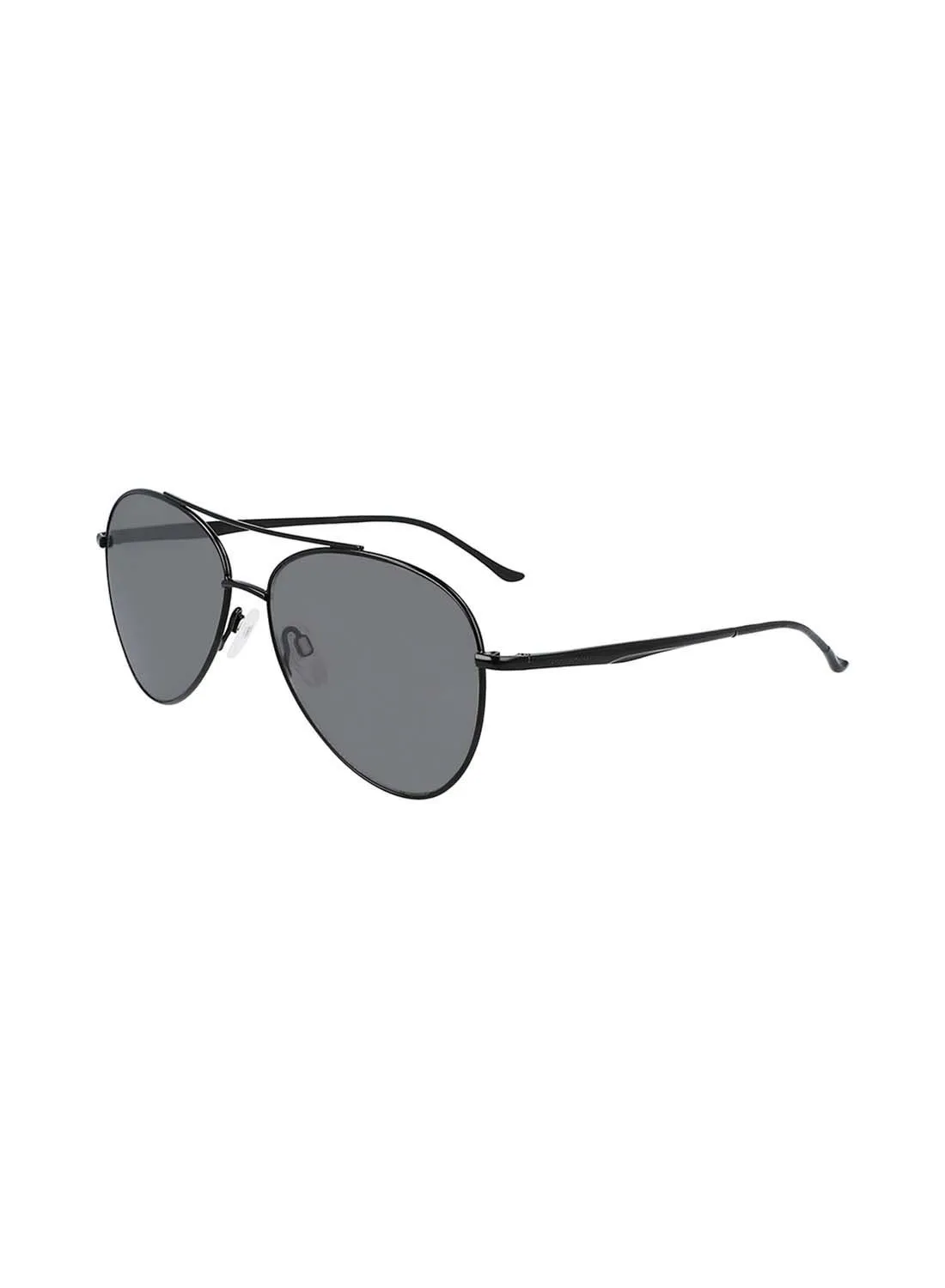 Donna Karan Full Rim Metal Aviator Sunglasses DO102S 5714 (001)
