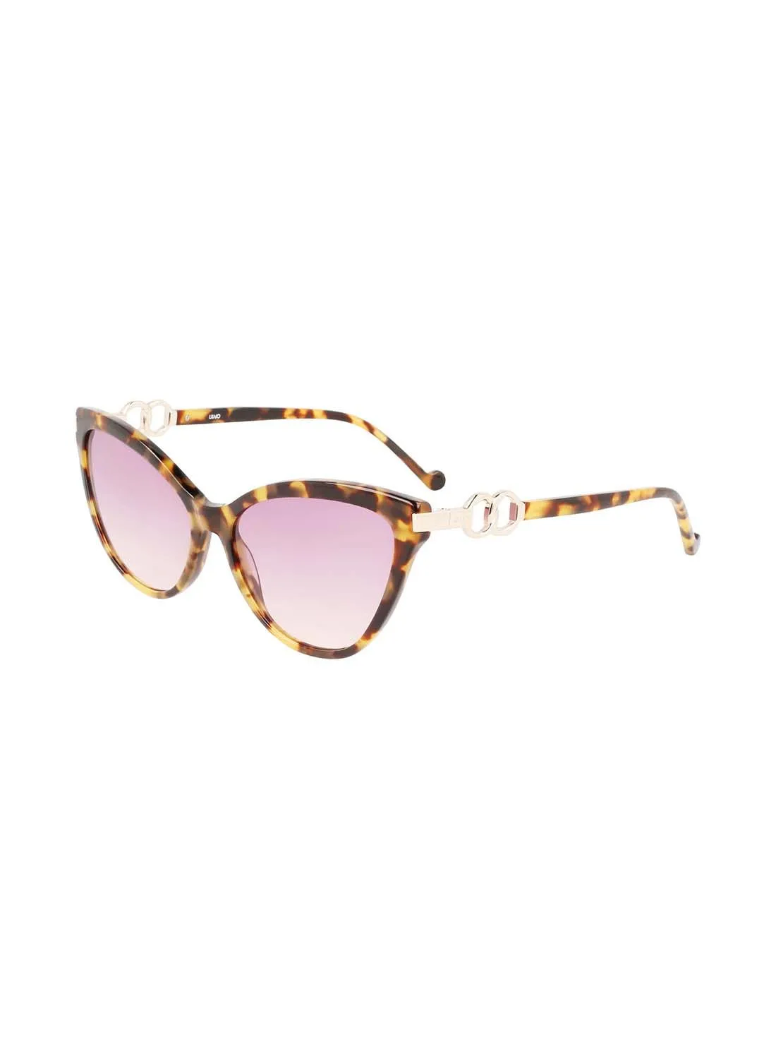 Liu Jo Women's Full Rim Acetate Cat Eye Sunglasses LJ755S 5716 (244)