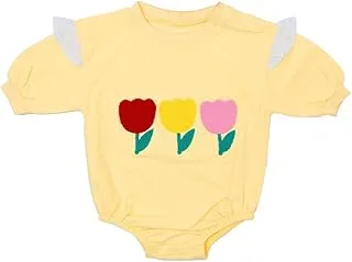 AIKO-Baby Multicolor Body Suit with Cute Print-3-6M