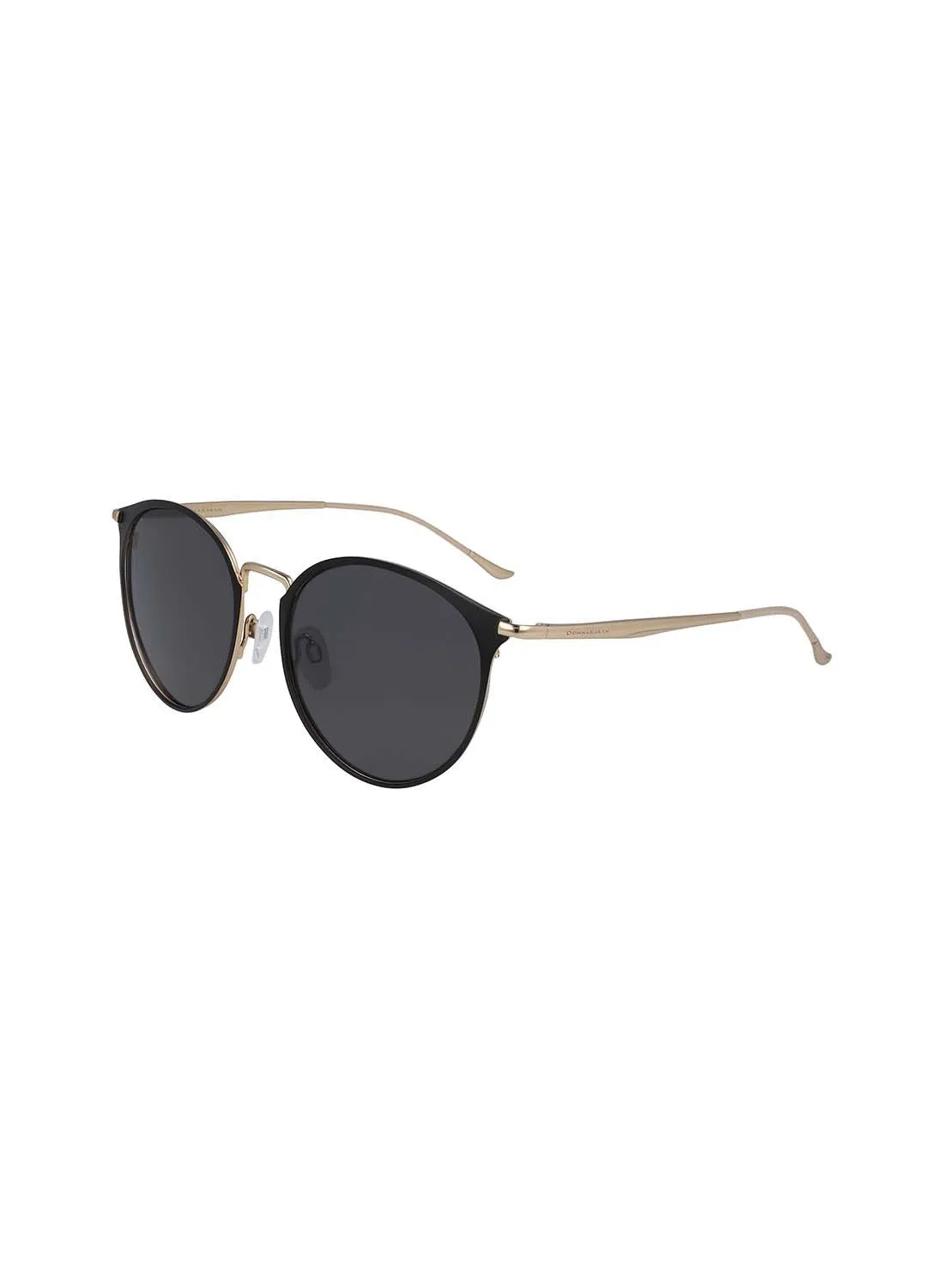 Donna Karan Full Rim Metal Round Sunglasses DO100S 5418 (002)