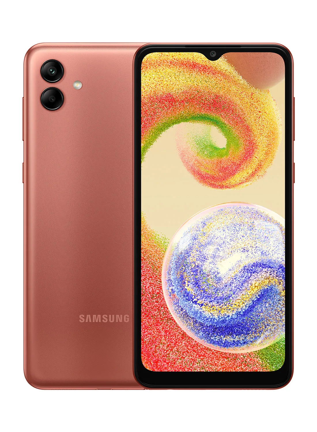 Samsung Galaxy A04 Dual SIM Copper 3GB RAM 32GB - إصدار الشرق الأوسط