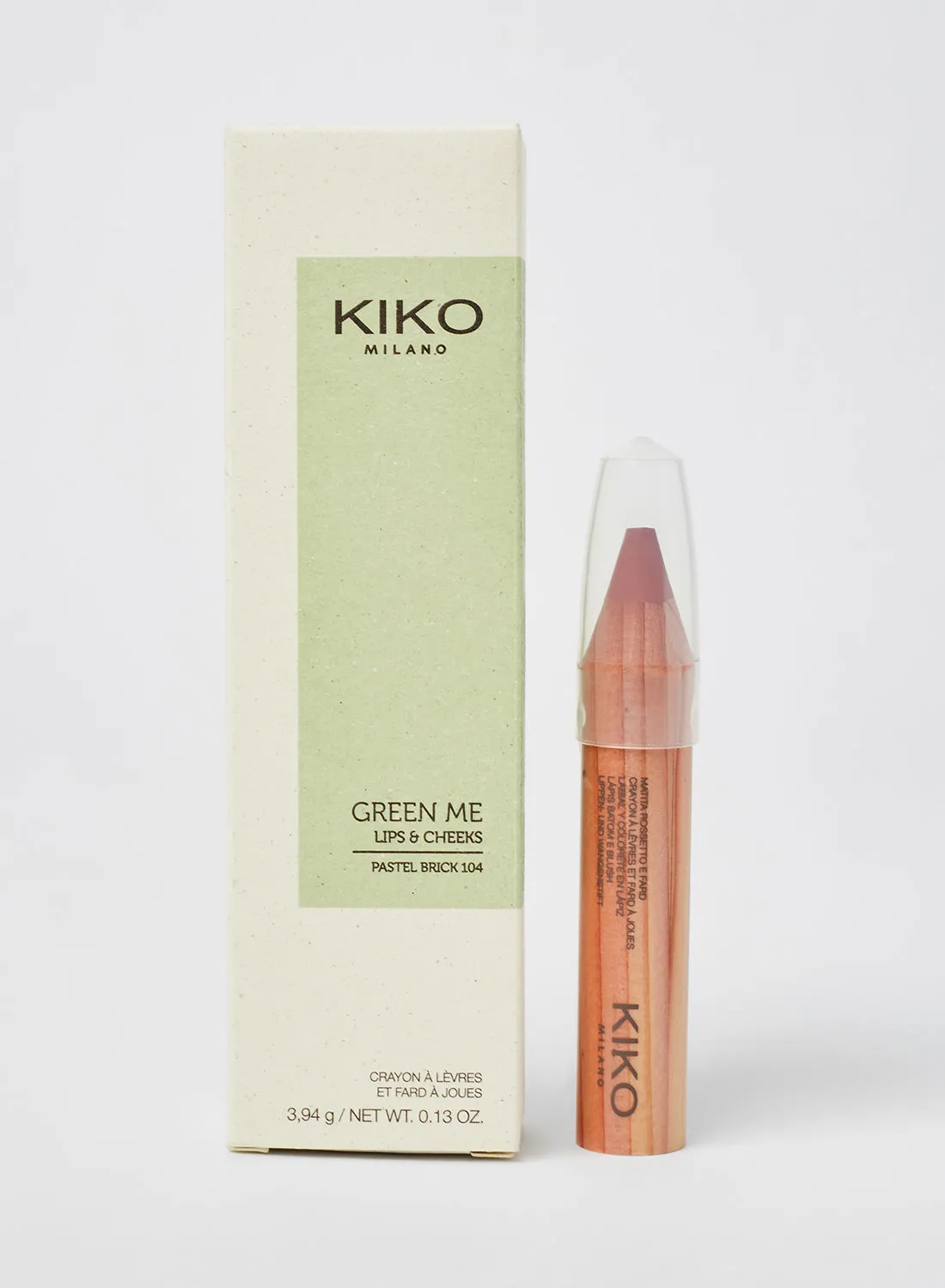 KIKO MILANO Green Me Lips & Cheek Pencil 105 ريفي روزوود
