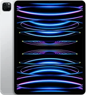 Apple 2022 12.9-inch iPad Pro (Wi-Fi + Cellular, 128GB) - Silver (6th generation)
