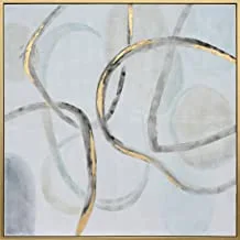 Crestview Collection Atom Handmade Oil Painting