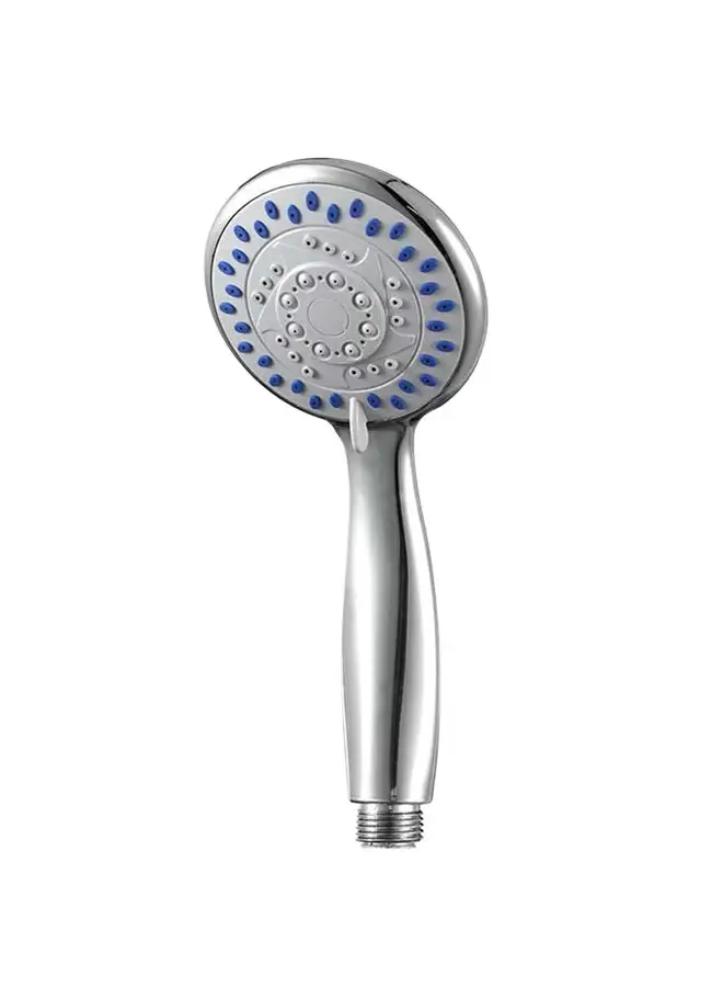 Generic Handheld Spray Spout Shower Head Silver/Blue 9x21.6x9centimeter