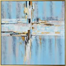 Crestview Collection Nada Crystal Handmade Oil Painting