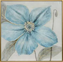Crestview Collection Snow Blossom Handmade Oil Painting