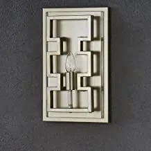 Crestview Collection Rhino Wall Sconce, Gray
