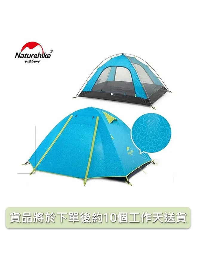 Naturehike K1 P Series Aluminium Pole Tent مع مواد جديدة 210T65D تصميم منقوش