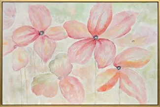 Crestview Collection Pink Spring Hand Painting