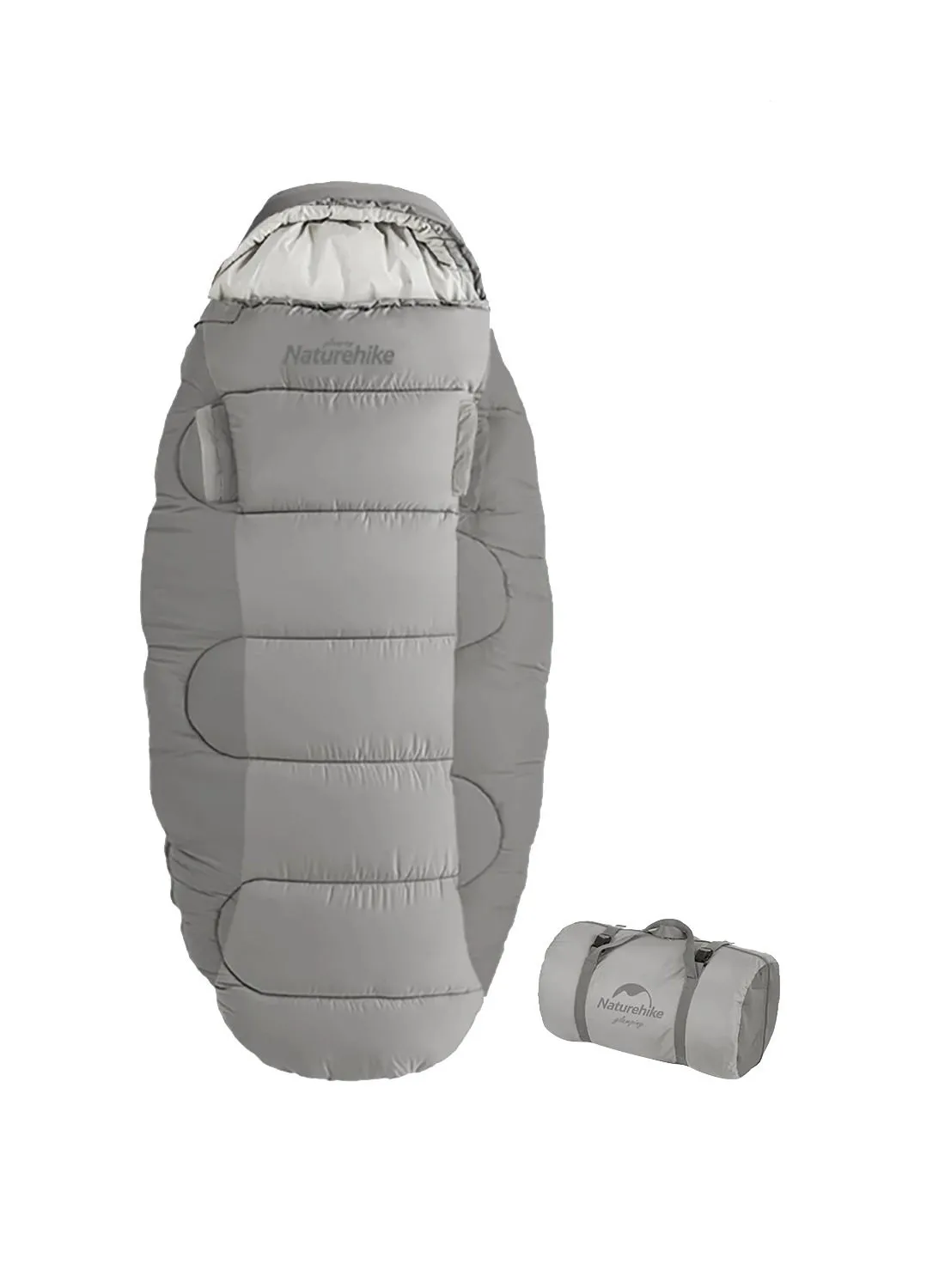 Naturehike Oval Sleeping Bag PS300 Grey