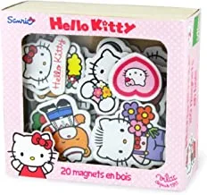 Vilac 4807 Hello Kity Wodden Magnets for Creative Hobbies