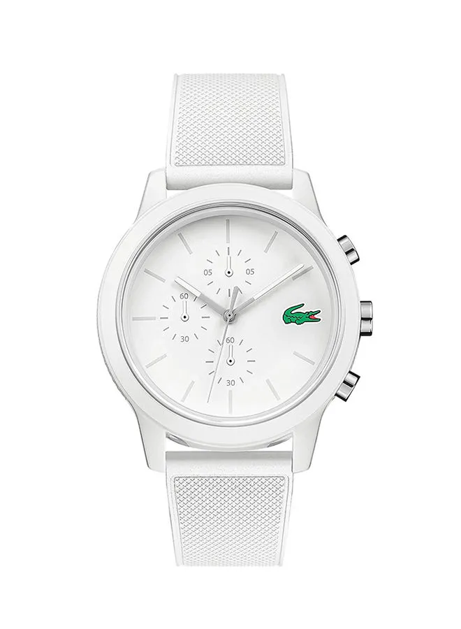 LACOSTE Men's Silicone Chronograph Wrist Watch 2010974