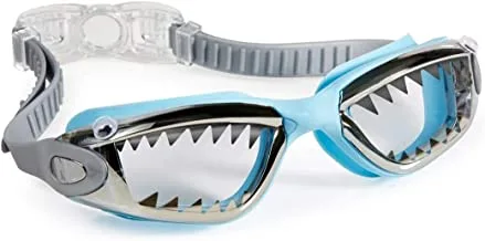 Bling 2O Kids Swimming Goggles - Swim Goggles for Boys - Anti Fog, No Leak, Non Slip, UV Protection with Hard Travel Case - 8+