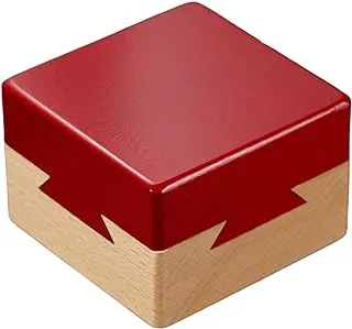 Blovec Wooden Puzzle Box Brain Teaser Magic Drawers Gift Wooden Secret Compartment Brain Game for Adults