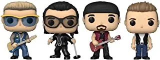 U2 Zoo TV Tour Bono, Larry, The Edge & Adam 4 Pack Funko POP! Vinyl