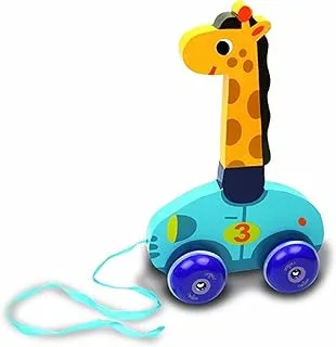 Vilac 4619 Leonie the Towable Giraffe Pull Toy