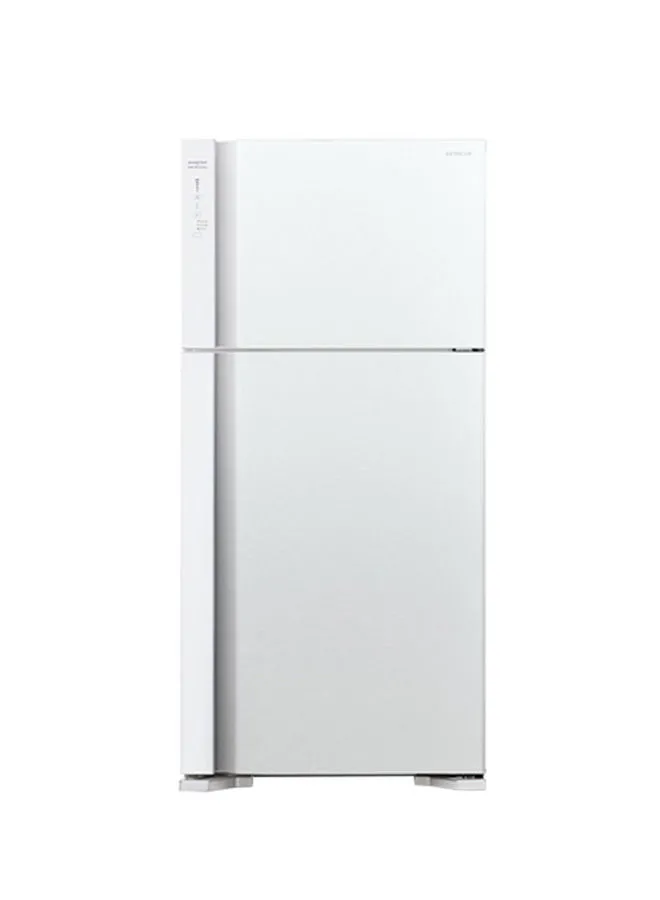 HITACHI Refrigerator 11.8Cu.ft, Freezer 4.1Cu.ft, Inverter R-V600PS7K TWH Texture White