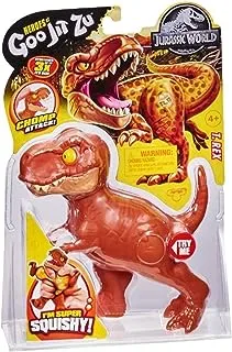 Heroes of Goo Jit Zu - Licensed Jurassic World - Chomp Attack - Stretch T. Rex,Multicolor,41304
