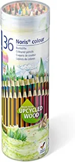 36-Piece Noris Colour Pencil Set Red/Yellow/Green