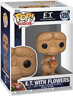 Funko Pop! Movies: E.T. 40th - E.T. with Flowers, Collectible Action Vinyl Figure - 63992