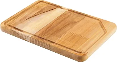 Tramontina 28x19cm Teak Wood Rectangular Barbecue Cutting and Serving Board with Natural Finish