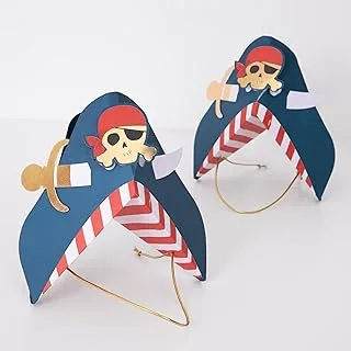 Meri Meri Blue Pirate Party Hats (Pack of 8)