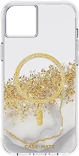 Case-Mate iPhone 14 Plus Case - Karat Marble [10FT Drop Protection] [Compatible with MagSafe]Magnetic with Cute Bling Sparkle for iPhone 14 Plus 6.7