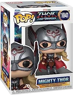 Funko Pop! Marvel: Thor: Light and Thunder - Might Thor, Collectible Action Vinyl Figure - 62422, Multicolor