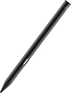 Adonit Note2 (أسود) قلم ستايلس لجهاز iPad للكتابة / الرسم الدقيق مع IP65 ، رفض راحة اليد ، وقت انتظار طويل جدًا ، قلم نشط - أسود