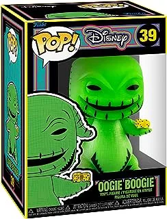 Funko Pop! Disney: The Nighmare Before Christmas Black Light- Oogie, Collectible Action Vinyl Figure - 63962
