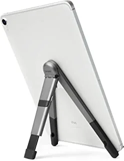 Twelve south compass pro for ipad, portable display stand with 3 viewing/typing angles for ipad and ipad pro, silver, 12-1805