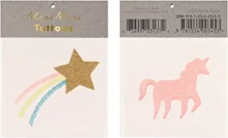 Star & Unicorn Small Tattoos