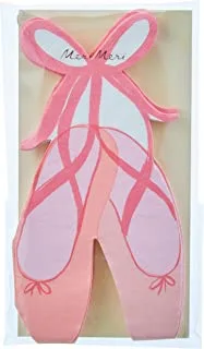 Meri Meri Ballerina Party Paper Napkins ,Pink,16-Packs, 222957