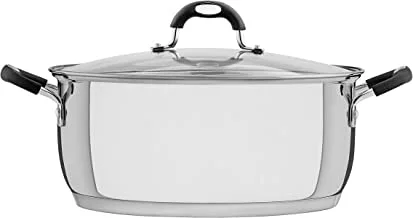 Tramontina Nonstick Casserole Pot 30cm | High capacity Starflon, Pots & Pans Set, coated aluminium casserole dish, kitchen cookware sets nonstick