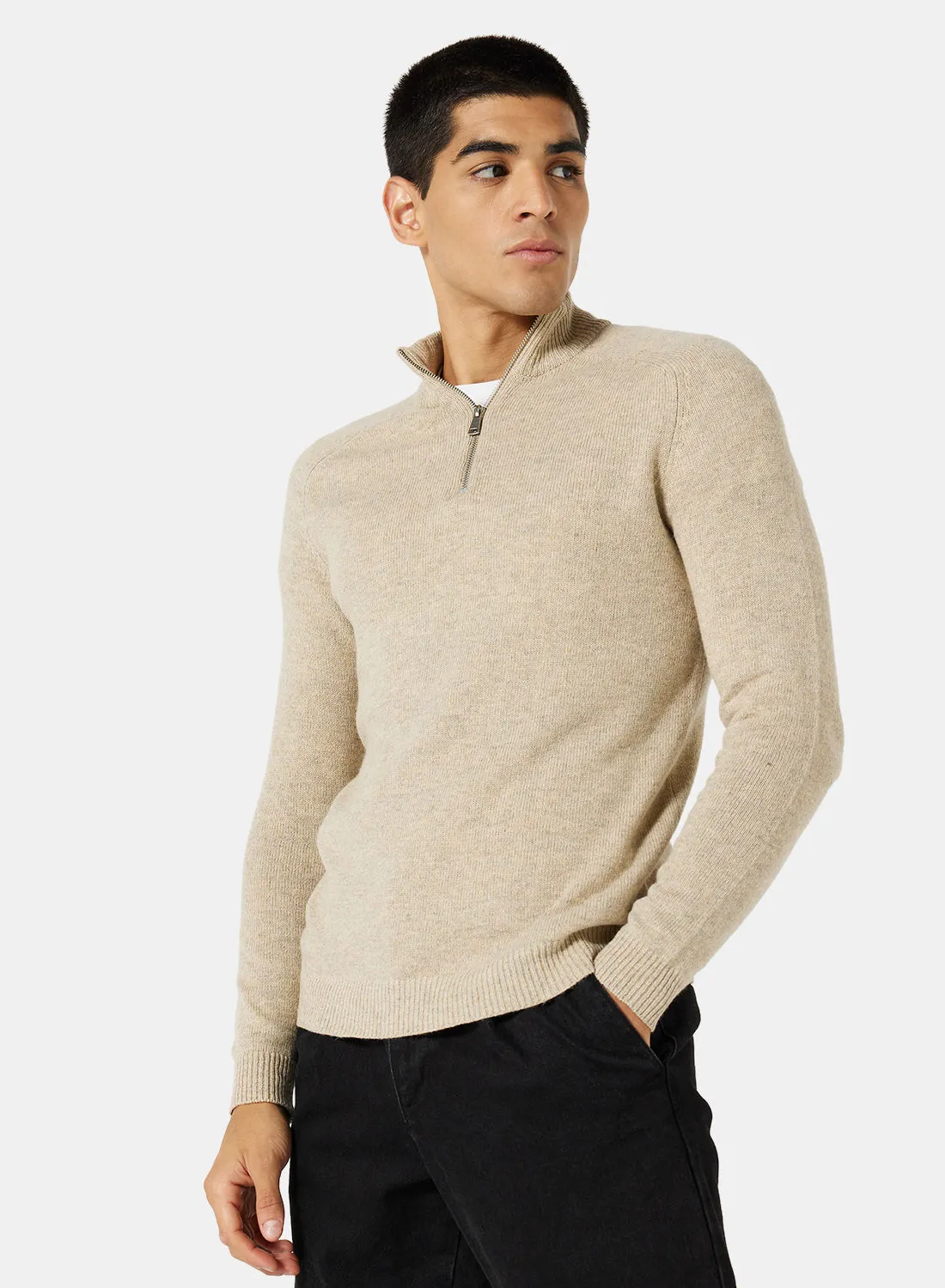 Only & Sons Edward Knit Half Zip Sweater