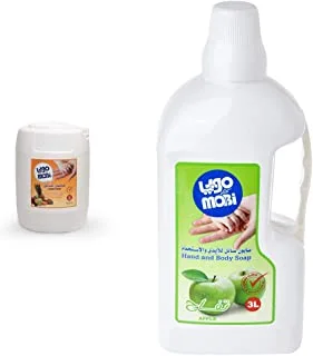 Mobi liquid hand soup exotic friuts 20 litre & Liquid Hand Soap, Apple Scent, 3 Litre 6281142001047