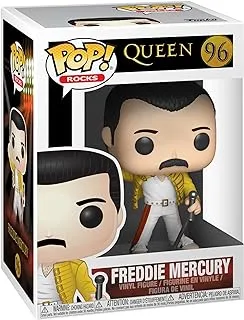 Funko Pop! Rocks: Queen-Freddy Mercury Wembley 1986, Action Figures - 33732