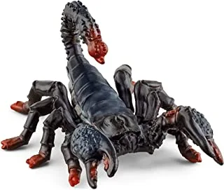 SCHLEICH 14857 Wild Life Emperor Scorpion Figure, Black