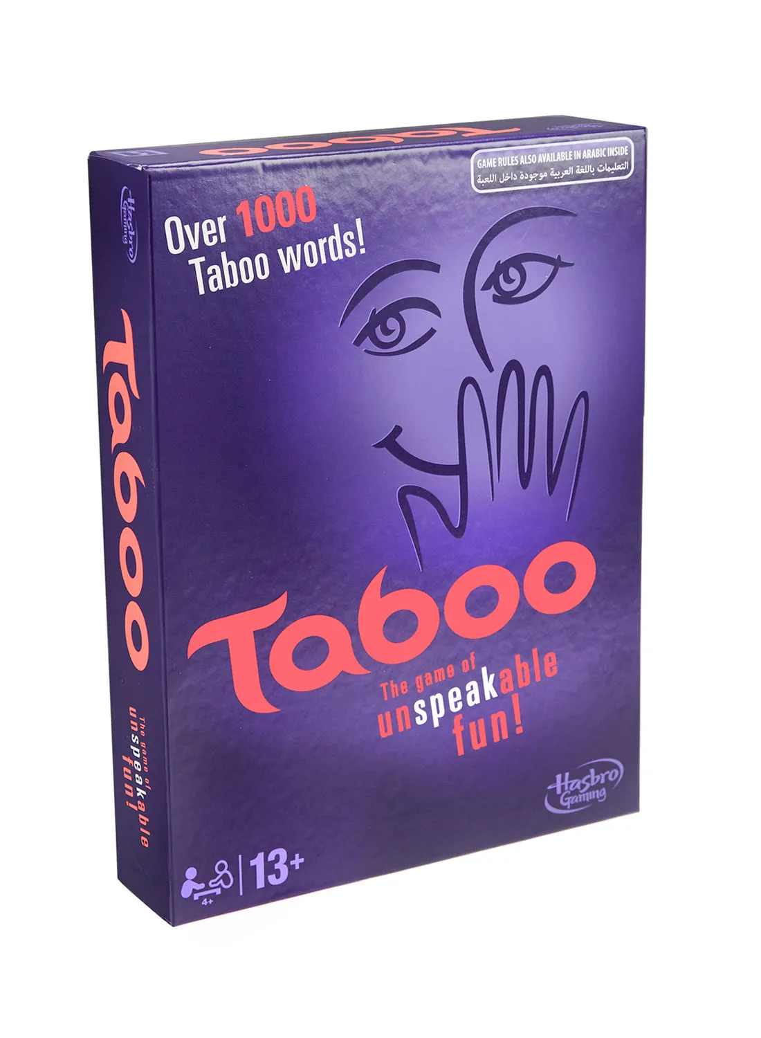 HASBRO - GAMING Taboo Board Game, Guessing Game For Families And Kids Ages 13 And Up 48x200x267mm