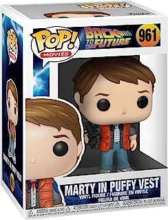 Funko Popo! Movies: Back to the Future-Marty in Puffy Vest Collectible Toy, Multicolour - 48705